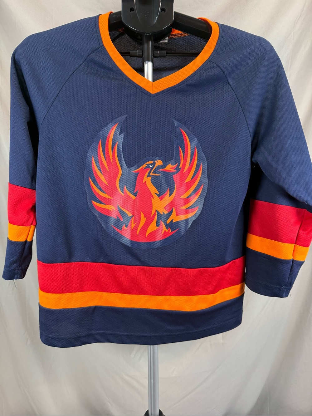 Coachella Valley Firebirds AHL Youth Promo Hockey Jersey Navy - Size Large